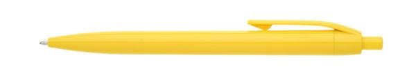 Obrázky: Žlté plastové guličkové pero ANDY