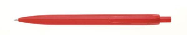 Obrázky: Červené plastové guličkové pero ANDY, Obrázok 3