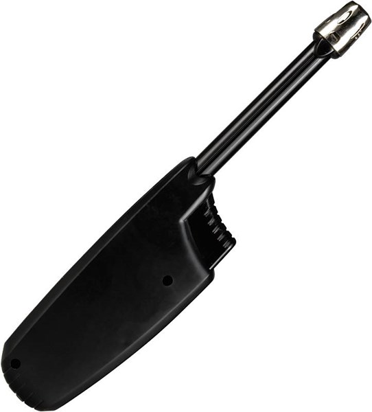 Obrázky: Čierny piezo zapaľovač s vysúvacím krkom, Obrázok 1