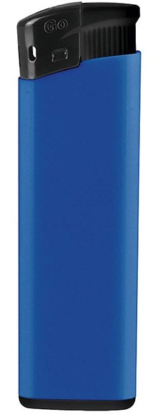 Obrázky: Modrý plastový plniteľný piezo zapaľovač, Obrázok 1