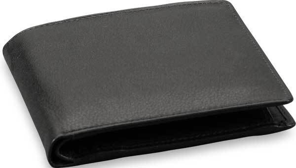 Obrázky: Kožená peňaženka, čierna, Obrázok 2