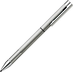 Obrázky: Lamy twin pen logo brushed steel,strieborná