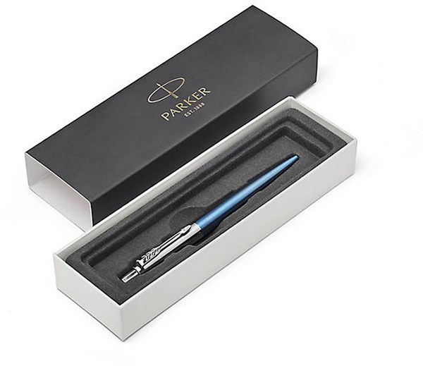 Obrázky: PARKER Jotter Waterloo Blue CT, guličkové pero, Obrázok 2