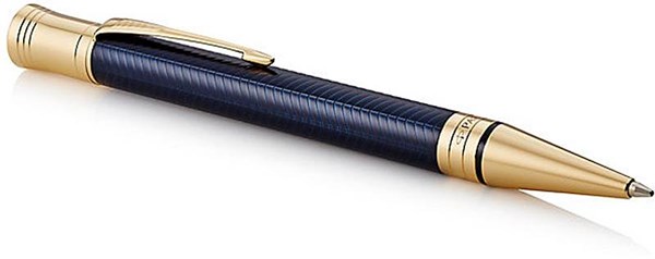 Obrázky: PARKER Duofold Prestige, modré guličkové pero, Obrázok 3