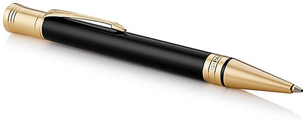 Obrázky: PARKER Classic Black GT, zlaté detaily, gul. pero, Obrázok 3