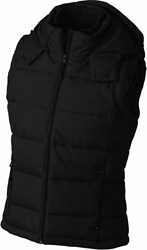 Obrázky: Dámska zimná vesta čierna,M