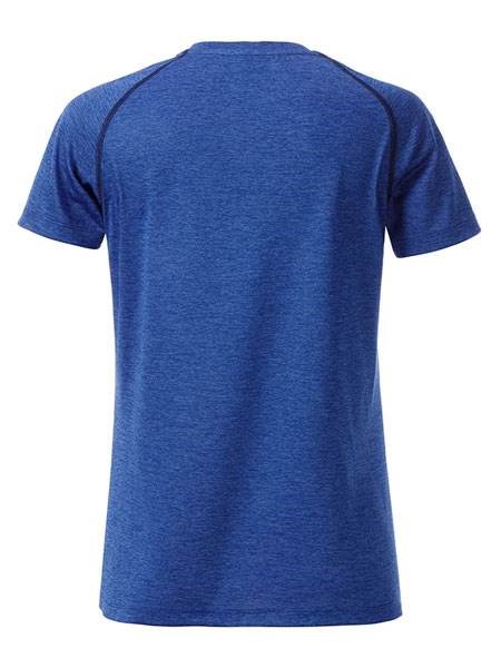 Obrázky: Dámske funkčné tričko SPORT 130, modrý melír M
