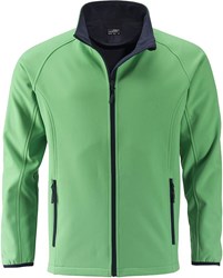 Obrázky: SOFTSHELL zelená bunda PERFECTA 280 XXXL