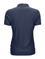 Obrázky: Dámska tm.modrá polokošeľa ELASTIC 210, XL