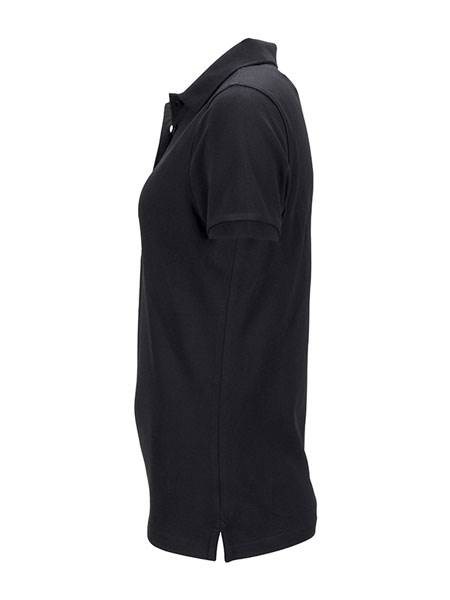 Obrázky: Dámska čierna polokošeľa ELASTIC 210, XXL, Obrázok 3