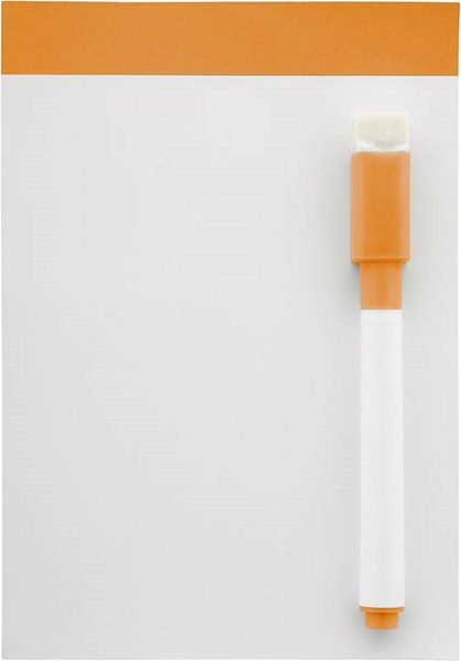 Obrázky: Magnetická tabuľka s oranžovým čistítkom