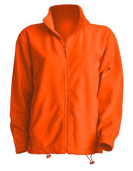 Obrázky: Oranžová flísová bunda POLAR 300, XXL