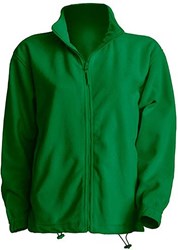 Obrázky: Stredná zelená flísová bunda POLAR 300, L