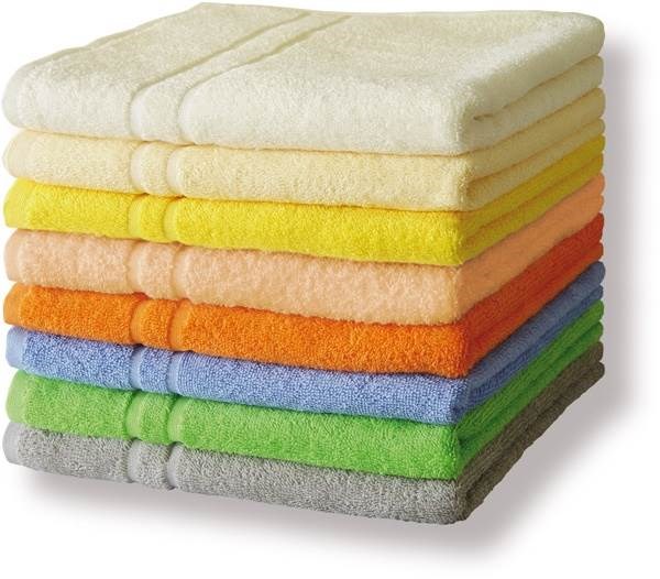 Obrázky: Uterák Luxury 400g, 500 x 1 000 mm, krémová, Obrázok 4