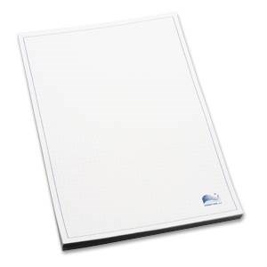 Obrázky: Poznámkový blok A4 lepený,50 listov, 2f tlač,biela, Obrázok 2