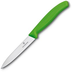 Obrázky: Zelený nôž na zeleninu VICTORINOX, hladká čepeľ 8