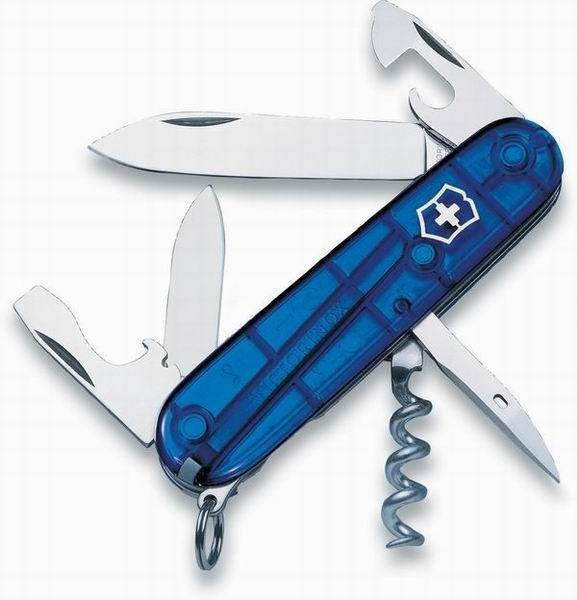 Obrázky: VICTORINOX SPARTAN, vreckový nôž,transparent.modrá