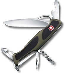 Obrázky: Zelený vreckový nôž VICTORINOX RANGER GRIP