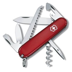 Obrázky: VICTORINOX CAMPER, vreckový nôž, červená