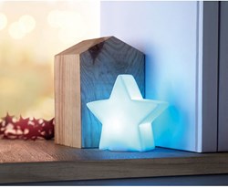 Obrázky: Svetlo v tvare hviezdy