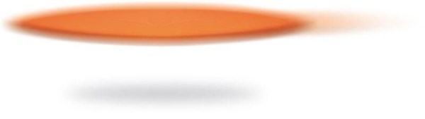 Obrázky: Nylónový lietajúci tanier v puzdre, oranžová, Obrázok 2