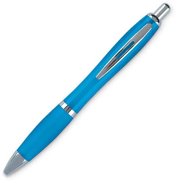 Obrázky: Elegantné tyrkysové guličkové pero - ČN