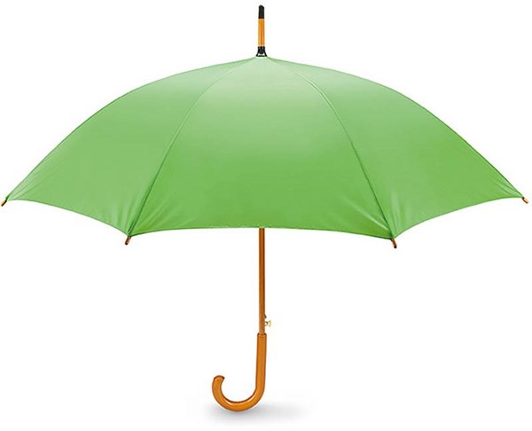 Obrázky: Limetkový automatický dáždnik so zahnutou rúčkou, Obrázok 1