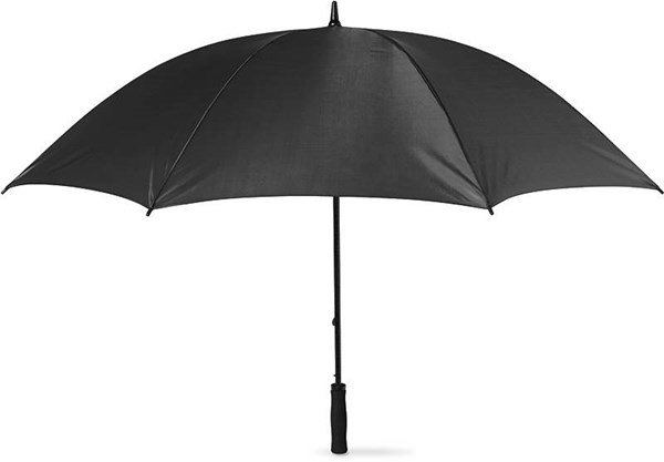 Obrázky: Veľký čierny golfový dáždnik s mäkkou EVA rúčkou
