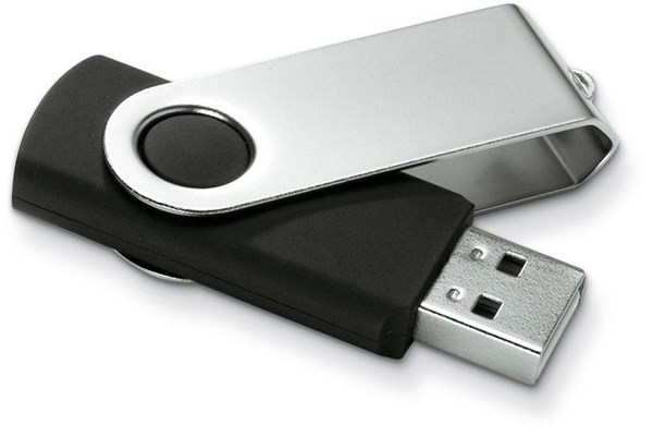 Obrázky: Techmate čierno-strieb.vykláp USB flash disk 32GB, Obrázok 2