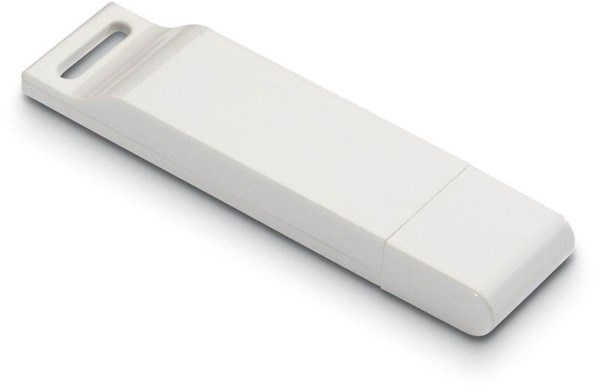 Obrázky: USB kľúč 4 GB, biela