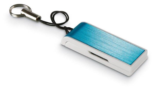 Obrázky: USB kľúč 4 GB, modrá, Obrázok 3