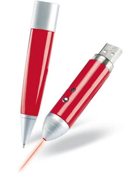 Obrázky: Datalaser červený USB flash disk, laser+g.pero 1GB, Obrázok 4