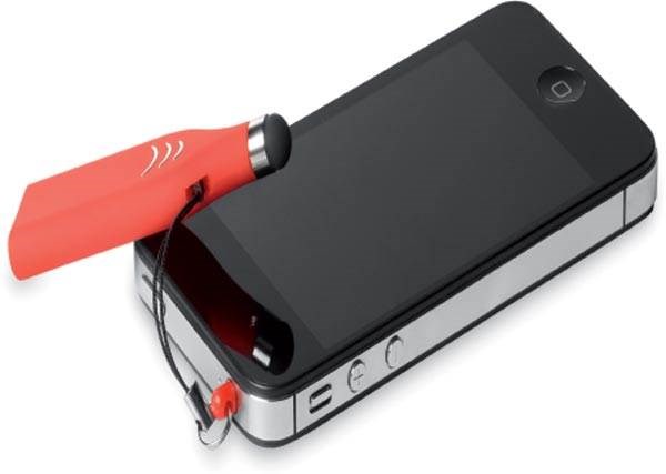 Obrázky: Touchflash červený USB disk na dotyk. displej 2GB, Obrázok 4