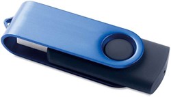 Obrázky: USB kľúč Rotodrive rotačný 1 GB, modrá