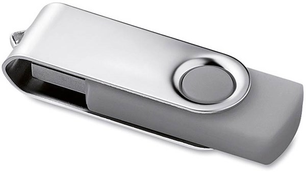 Obrázky: Twister Techmate 3.0 šedo-striebor.USB disk 1GB