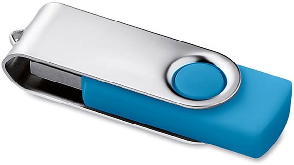 Obrázky: Twister Techmate 3.0 tyrkys-striebor. USB disk 4GB