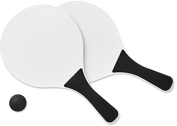 Obrázky: Malý plážový set na tenis, čierny, Obrázok 2