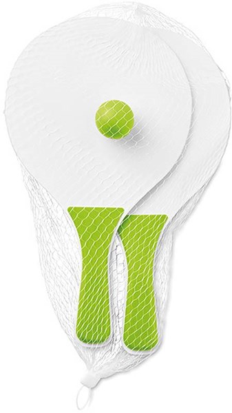 Obrázky: Malý plážový set na tenis, limetkový