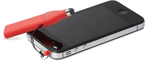 Obrázky: OTG Touch USB flash disk 2 GB so stylusom,červený, Obrázok 6