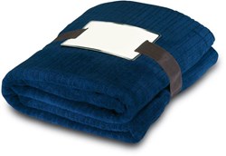 Obrázky: Flísová deka, modrá