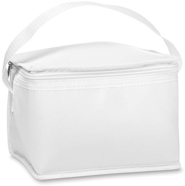 Obrázky: Chladiaca taška na 6 plechoviek, biela
