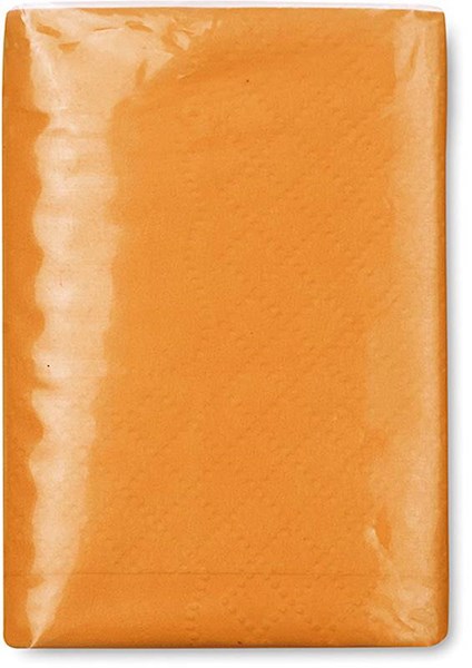 Obrázky: Mini papierové vreckovky, oranžové