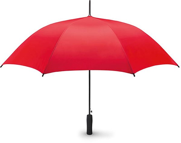 Obrázky: Červený automatický dáždnik do búrky, Obrázok 1
