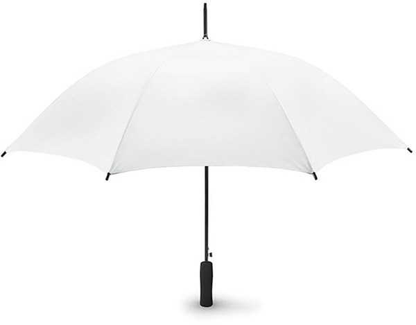 Obrázky: Biely automatický dáždnik do búrky