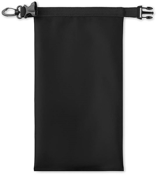 Obrázky: Čierny malý nepremokavý vak 1,5 l, Obrázok 3