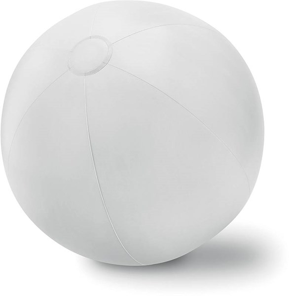 Obrázky: Veľká nafukovacia plážová lopta biela