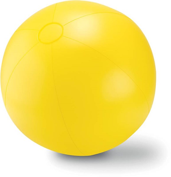Obrázky: Veľká nafukovacia plážová lopta žltá