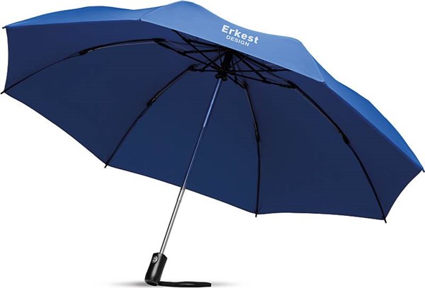Obrázky: Kráľovsky modrý skladací automatický dáždnik 23