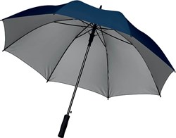 Obrázky: Modro-strieborný automatický dáždnik 27"