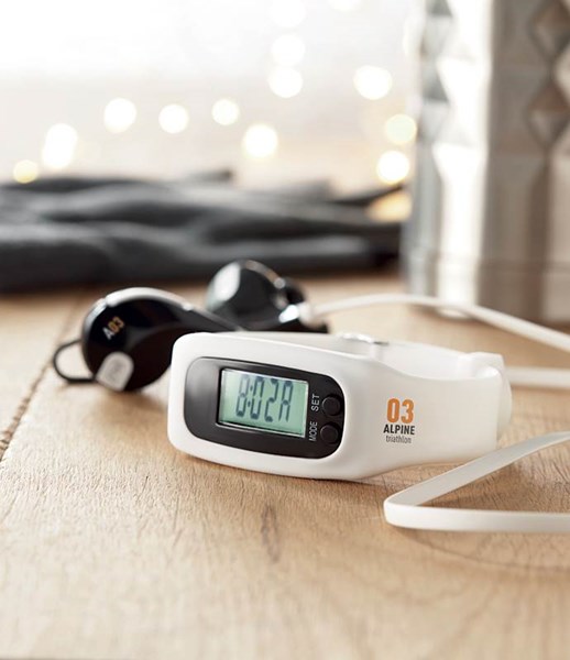 Obrázky: Biely náramok s krokomerom, Obrázok 3